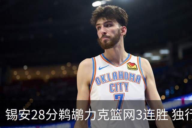 锡安28分鹈鹕力克篮网3连胜 独行侠险胜马刺